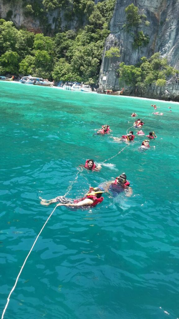 Snorkelling at Phi Phi Island