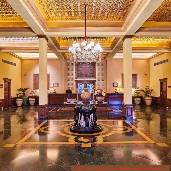 Lobby at Lalit Grand Palace Hotel