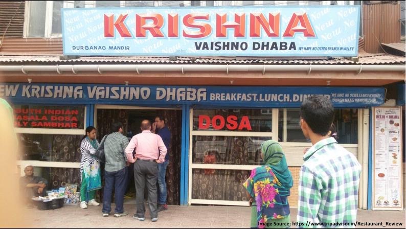 Krishna Dhaba Srinagar