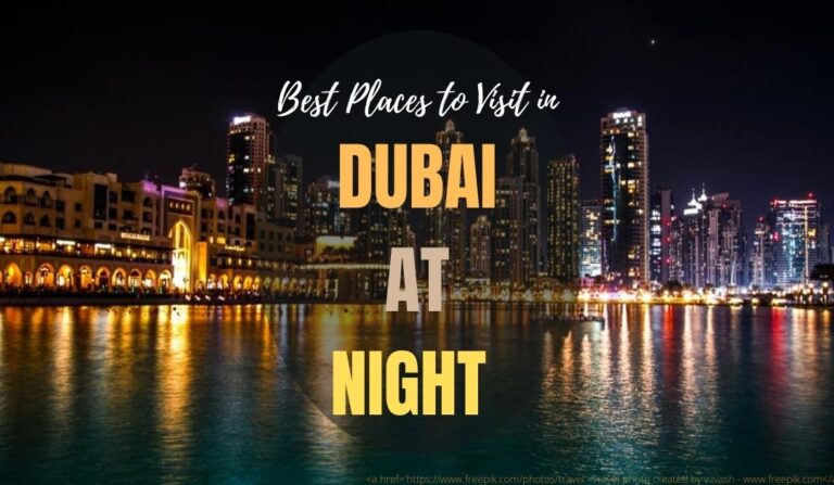 best places to visit in dubai at night for free