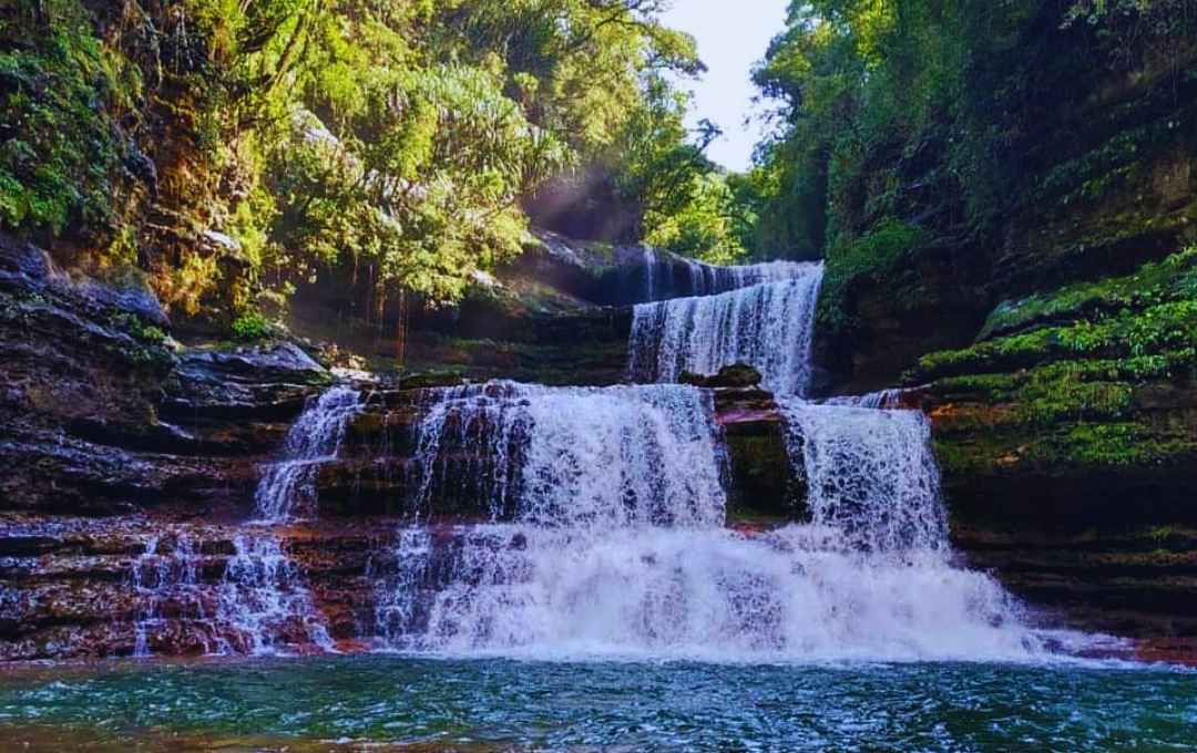 Wei Sowdong Falls - Cherrapunji